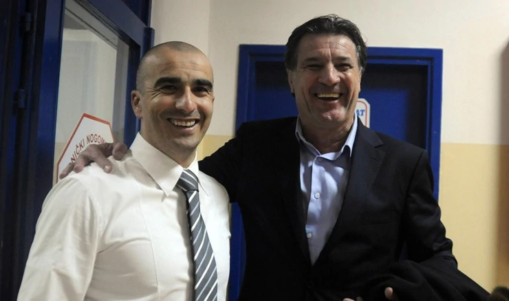 Bruno Marić i Zdravko Mamić (arhivska fotografija)