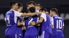 Slavlje nogometaša Dinama