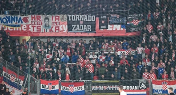 Hrvatski navijači u Pragu