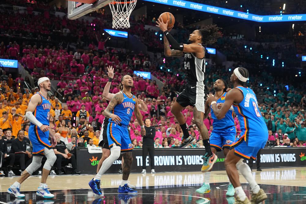 2026 05 23t040452z 68603809 mt1usatoday29036442 rtrmadp 3 nba playoffs oklahoma city thunder at san antonio spurs 20260523064138