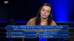 Maja  Đaković  , Foto: "Tko želi biti milijunaš?"/kviz