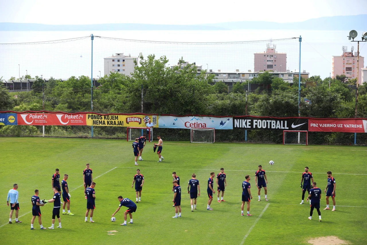 Trening u Rijeci, Foto:  Goran Kovacic /PIXSELL