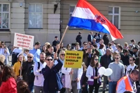 Prosvjed liječnika, Foto: Vanesa Pandzic/CROPIX
