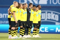 Igrači AEK-a, Foto:  Goran Stanzl /PIXSELL