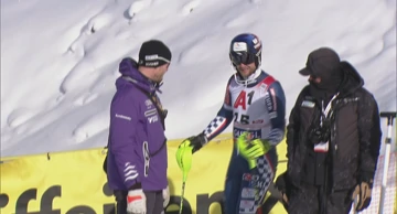 Samuel Kolega nije završio prvu vožnju u Gurglu