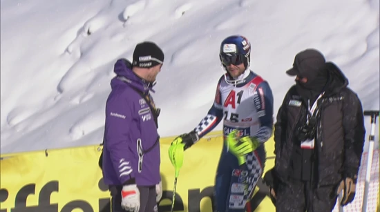 Samuel Kolega nije završio prvu vožnju u Gurglu