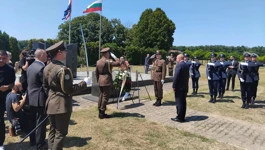 presidente búlgaro en Vukovar