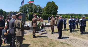 presidente búlgaro en Vukovar