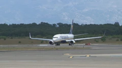 Zrakoplov u Zračnoj luci Zadar, Foto: Regionalni dnevnik/IMS/HTV/HRT