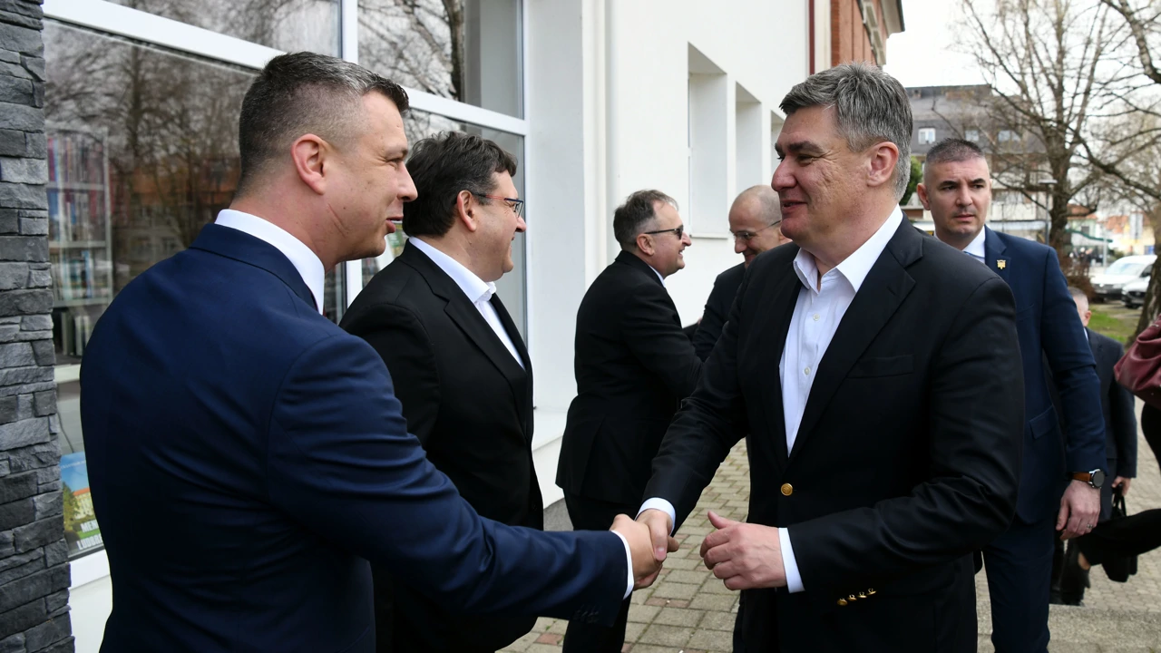 Milanović na svečanoj sjednici Gradskog vijeća Ludbrega:, Foto: Ured predsjednika/RH