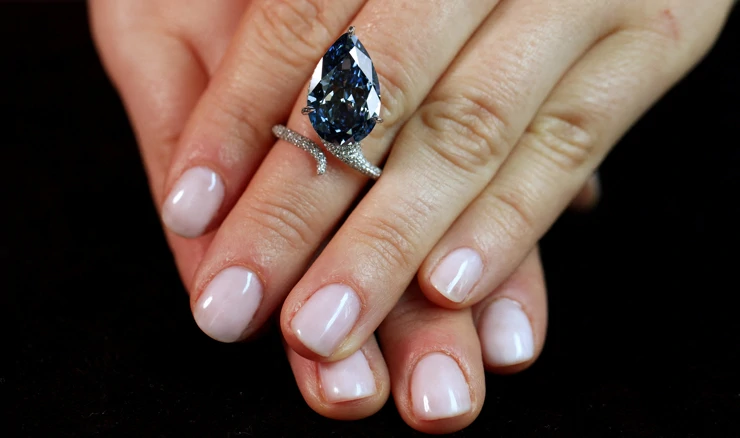 Mellon Blue, dijamant od 9,51 karata
