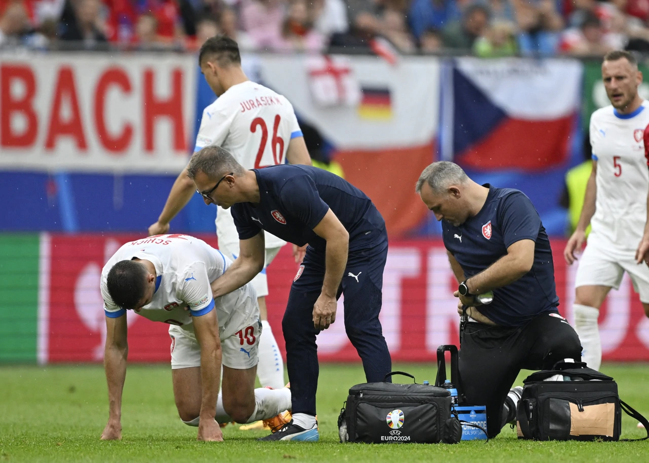 Ozljeda Patrika Schicka, Foto: Fabian Bimmer/REUTERS
