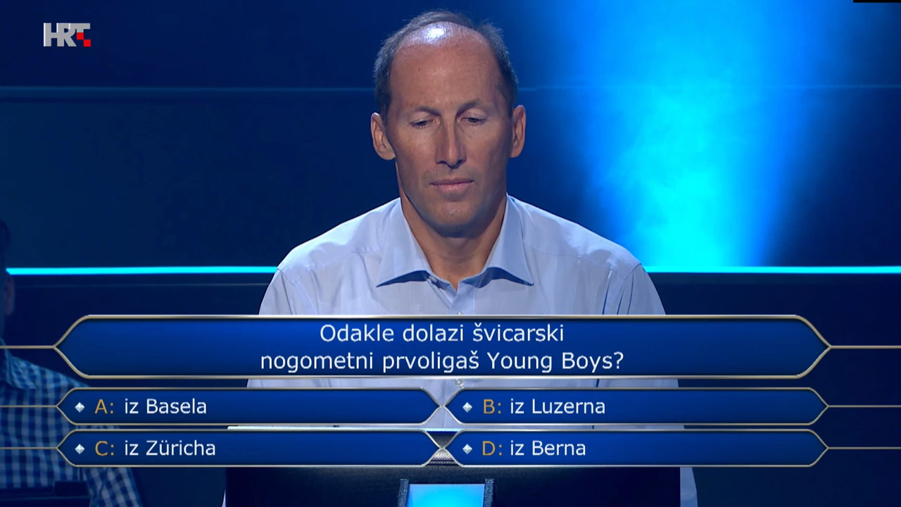 Igor Boraska , Foto: Tko želi biti milijunaš? /HRT