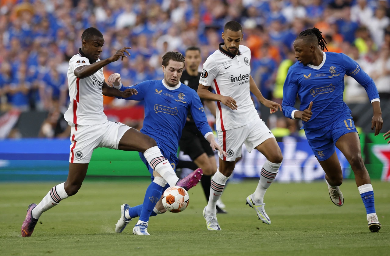 Eintracht Frankfurt - Rangers, Foto: Albert Gea/REUTERS