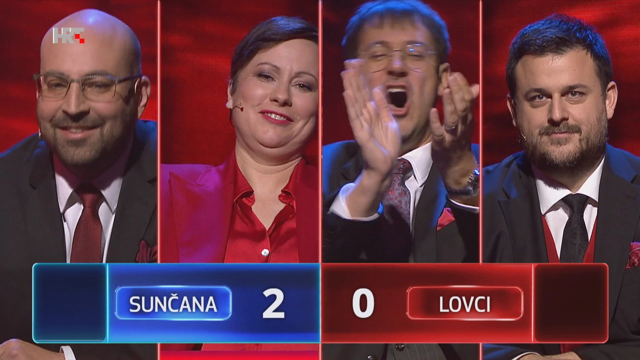 Sven Marcelić, Morana Zibar, Krešimir Sučević Međeral i Dean Kotiga , Foto: Superpotjera/HRT