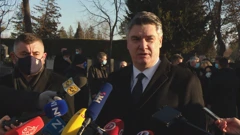 Zoran Milanović na Mirogoju