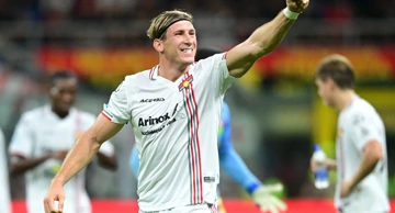 Federico Baschirotto nakon pobjede nad Milanom 