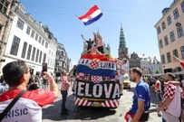 Hrvatski navijači na ulicama Kopenhagena, Foto: Goran Stanzl/PIXSELL