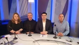 Mario Andretić, Siniša Kovačić, fra Miljenko Hontić, Tanja Baran