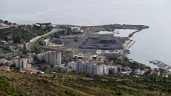 Panoramski pogled na Dugi Rat i lokaciju bivše tvornice Dalmacija