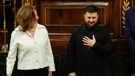 Volodimir Zelenski u španjolskom parlamentu
