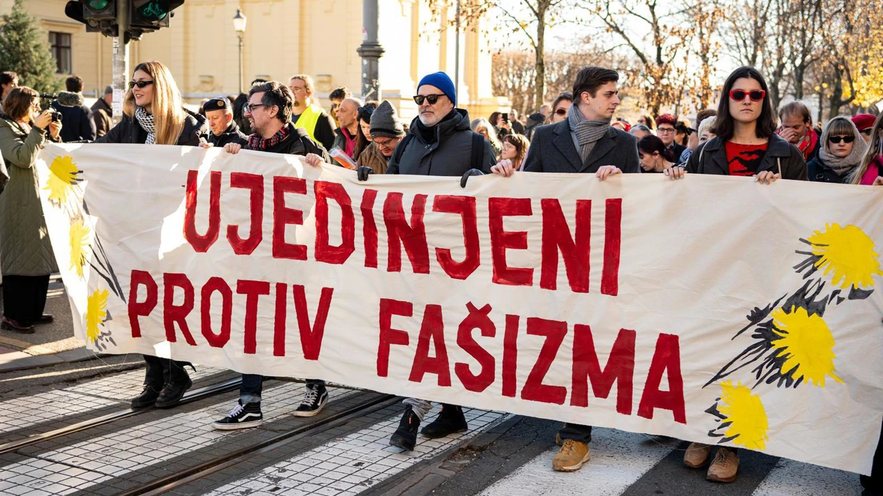 Prosvjedni marš "Ujedinjeni protiv fašizma"