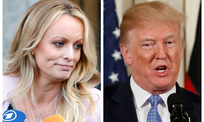 Stormy Daniels i Donald Trump
