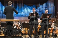Tomislav Fačini, Domagoj Dorotić, Ljubomir Puškarić, Foto: Jasenko Rasol/HRT