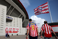 Atletico Madrid - Arsenal, navijači ispred stadiona, Foto: Isabel Infantes/ REUTERS