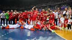 Slavlje hrvatske rukometne reprezentacije 