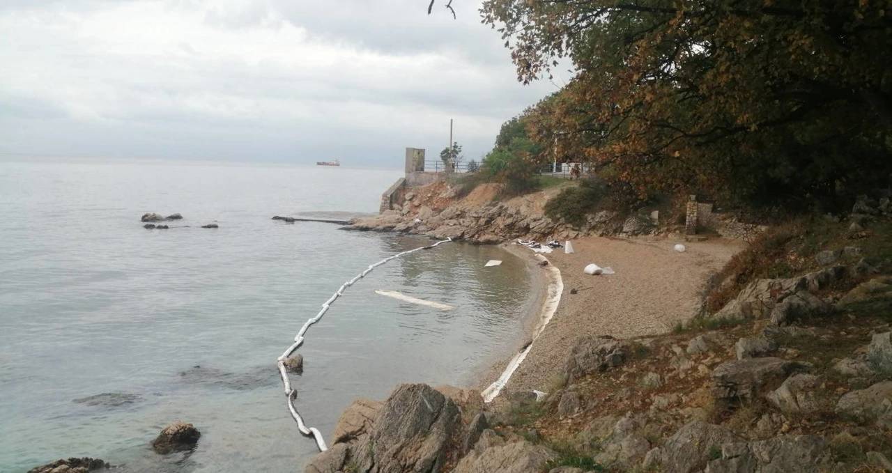 Onečišćenje mora u Kostreni, Foto: Blanka Uzelac, arhivska snimka/HRT centar Rijeka