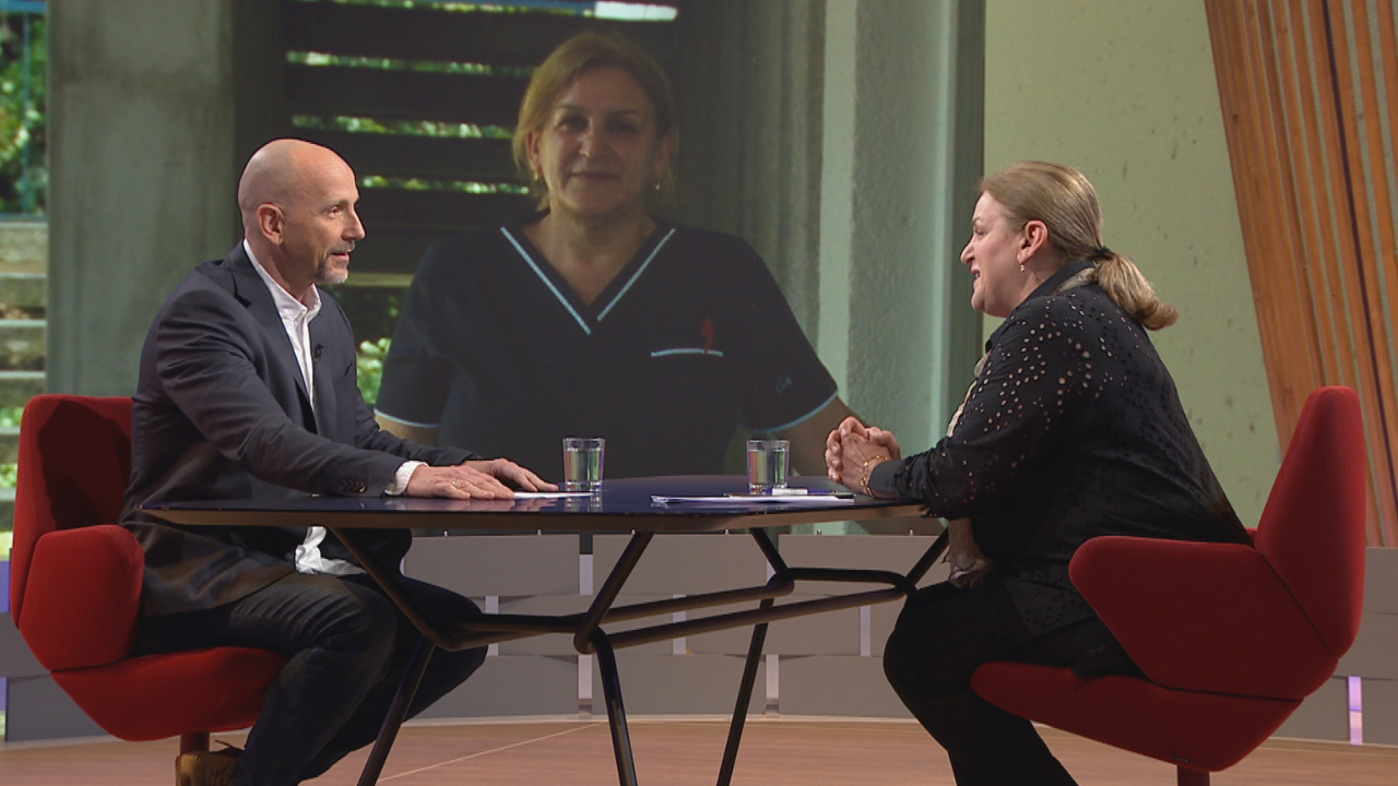 Anđa Novokmet, glavna medicinska sestra Zavoda za intezivnu medicinu i neuroinfektologiju u Klinici za infektivne bolesti "Dr. Fran Mihaljević" 