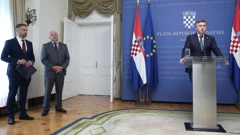 Andrej Plenković, Marin Piletić i Silvano Hrelja 