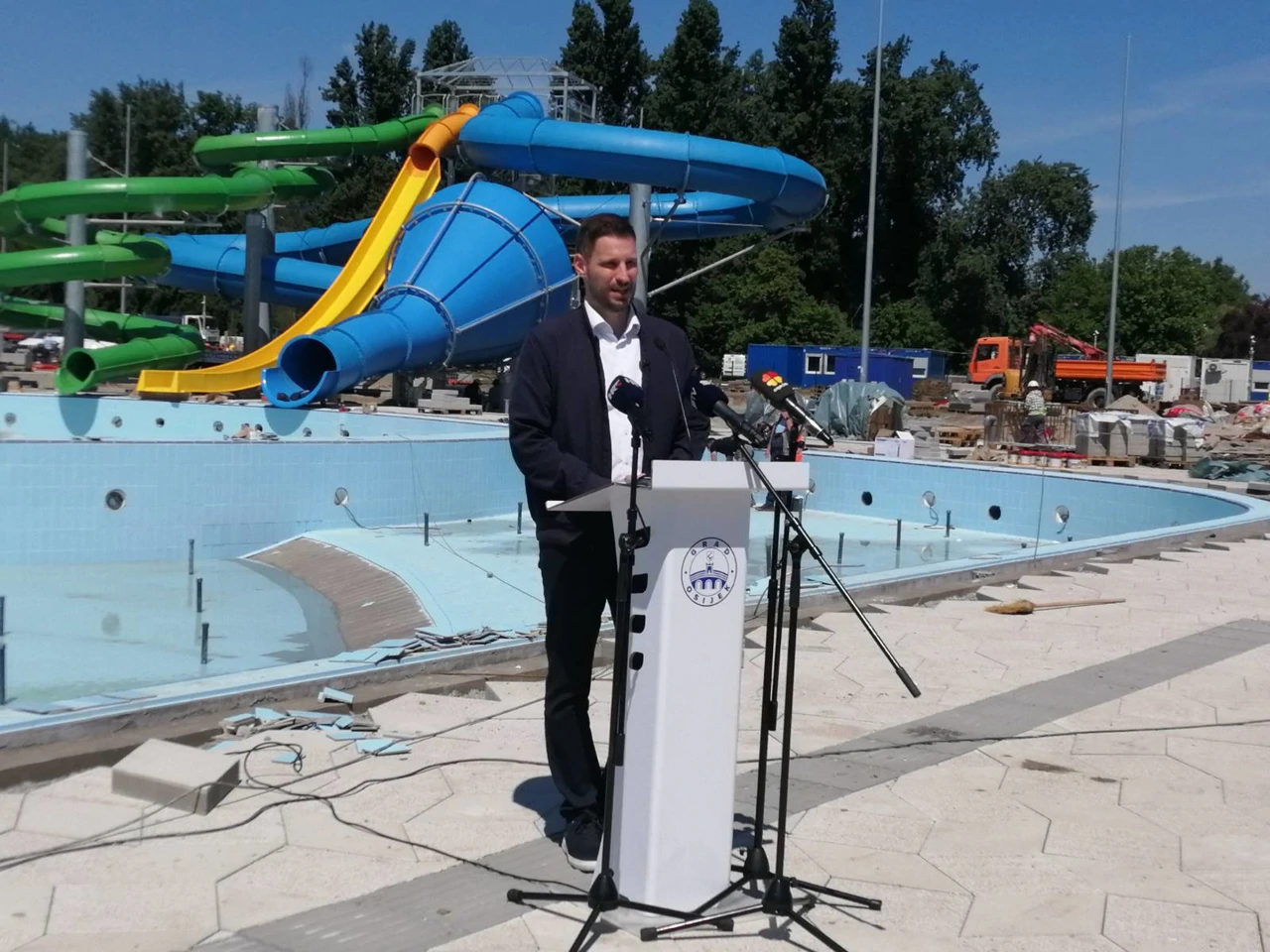 Gradonačelnik Ivan Radić, Foto: Radio Osijek/HRT