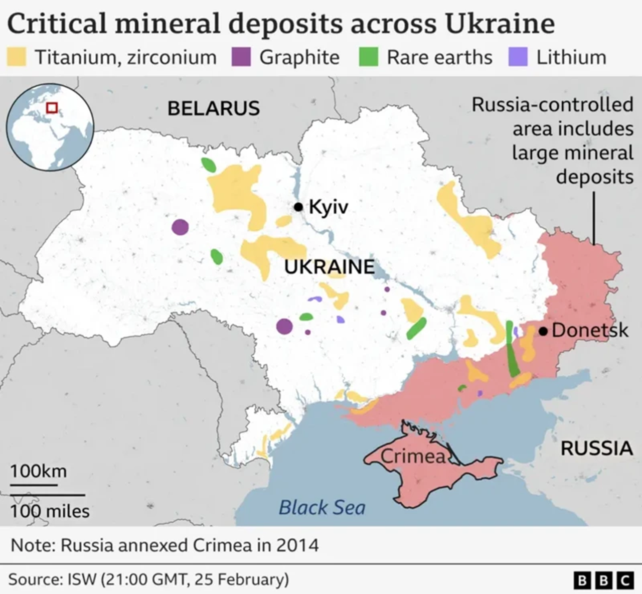 Nalazišta ukrajinskih minerala