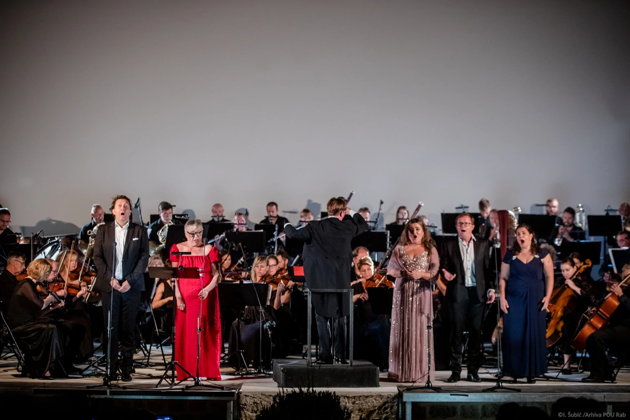 Gala koncert OPERette, Foto: I. Šubić /Arhiva POU Rab