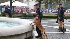 Policijski službenici prošetali Zagrebom u pratnji službenih pasa policije RH 