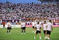 Zagrijavanje uoči Jadranskog derbija, Foto: Ivo Cagalj/PIXSELL