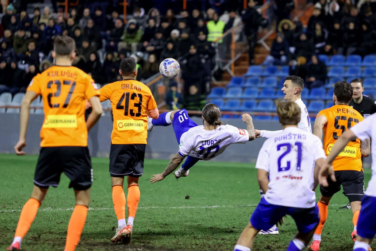Šibenik - Hajduk , Foto: Sime Zelic/PIXSELL