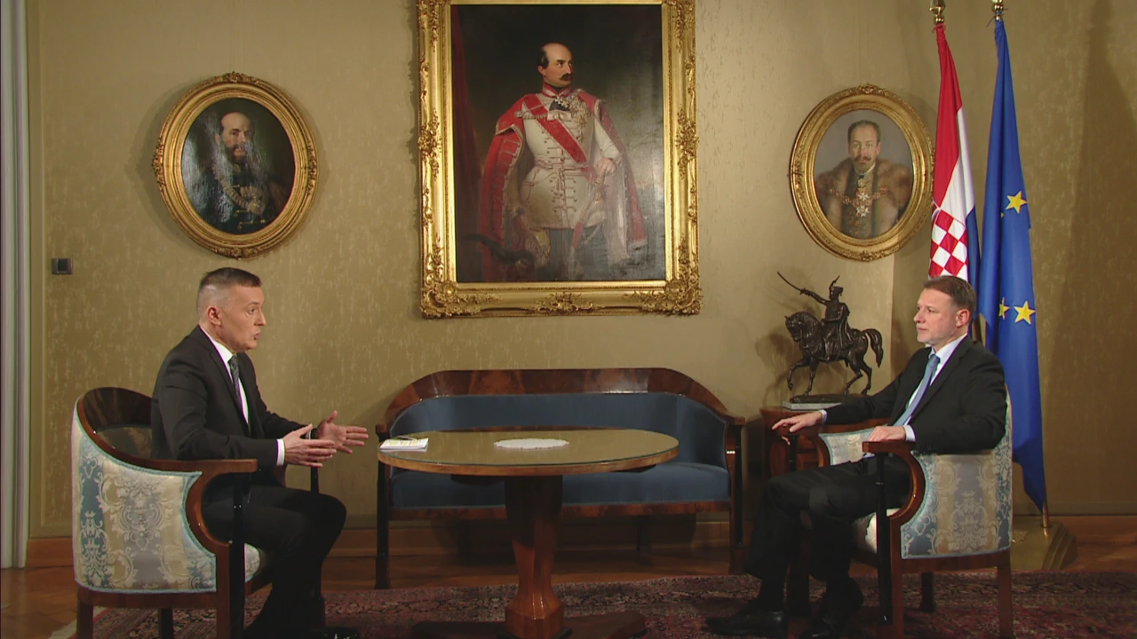 Gordan Jandroković u Dnevniku HTV-a