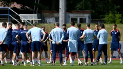Trening hrvatske nogometne reprezentacije