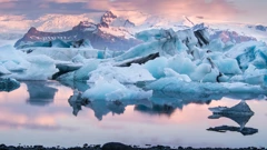 Ledenjak Jokulsarlon na Islandu