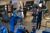 Berislav Šipuš, Tomislav Fačini, Monika Cerovčec, Veronika Ćiković, Martina Gojčeta Silić, Mirjana Krišković, Branimir Pustički, Marko Mihajlović, Foto: Jasenko Rasol/HRT