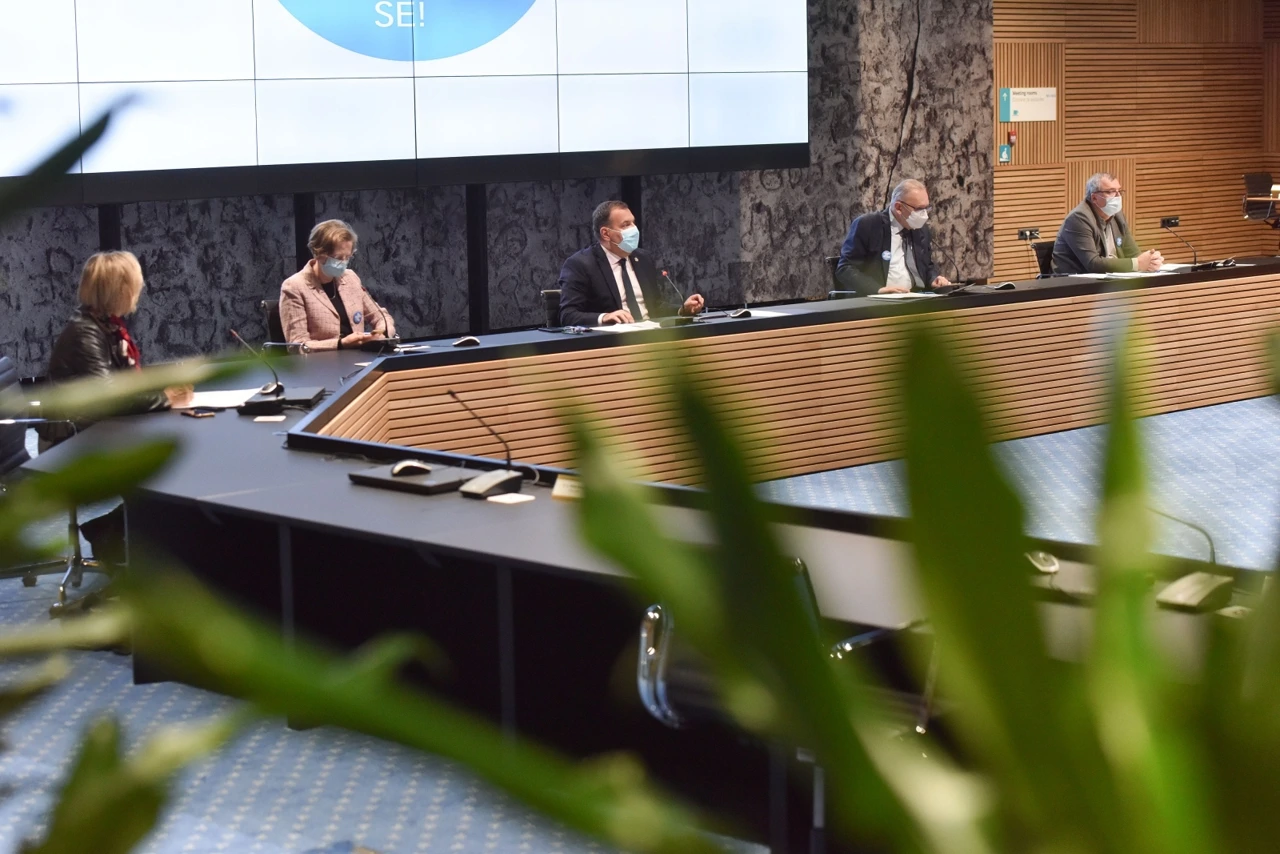 Nacionalno stožer civilne zaštite, Foto: Davorin Visnjic/PIXSELL