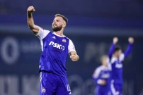 Fran Brodić slavi pogodak, Foto: Igor Kralj/PIXSELL