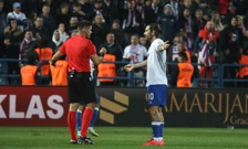 Marko Livaja i sudac Patrik Kolarić, Foto: Željko Hajdinjak/CROPIX