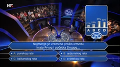 Karla Tomljanović, Foto: Tko želi biti milijunaš?/HRT