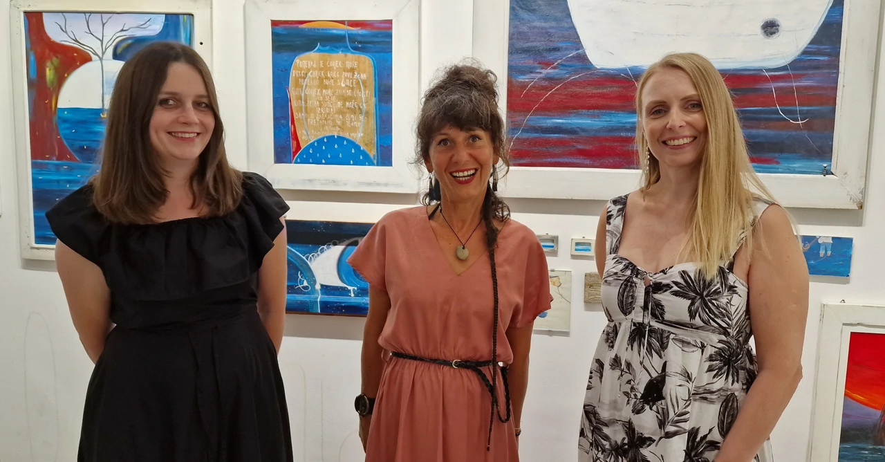 Ravnateljica, umjetnica i kustosica izložbe "Brodarica"