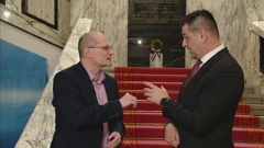 Darko Klasić iz HSLS-a i Daniel Spajić iz Domovinskog pokreta