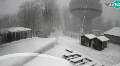 Snijeg pada u gorju, Foto: Sljeme/livecamcroatia.com